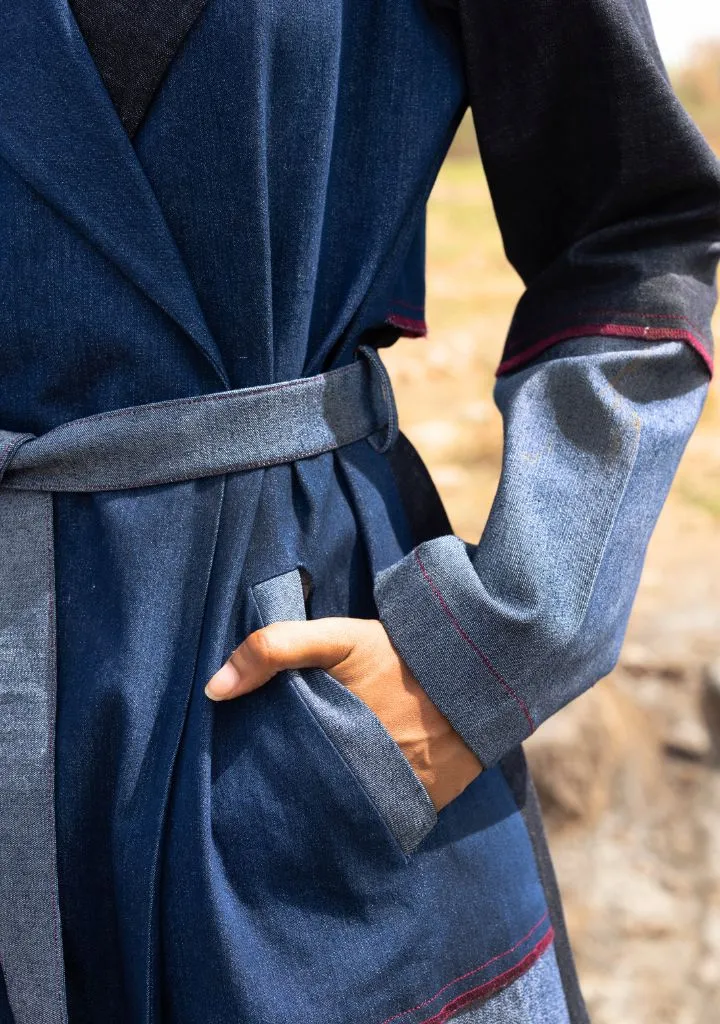 Amelia Denim Trench