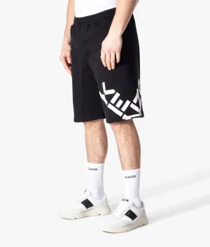 Bermuda Big X Logo Shorts