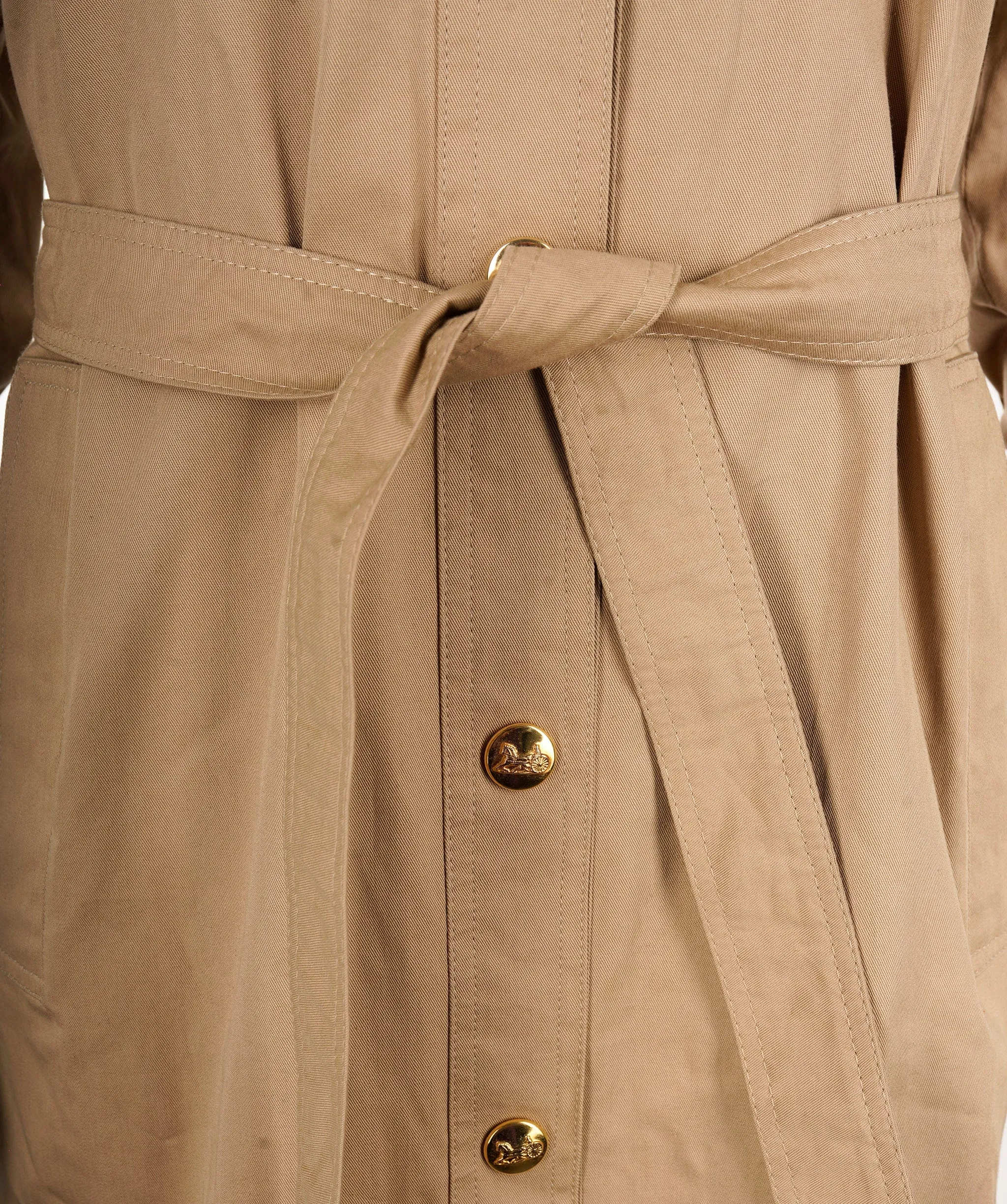 Celine Gold Button Trench Coat ASL6712