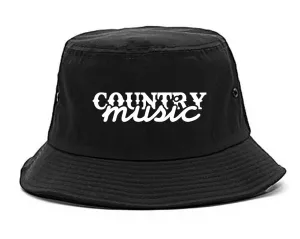 Country Music Mens Bucket Hat