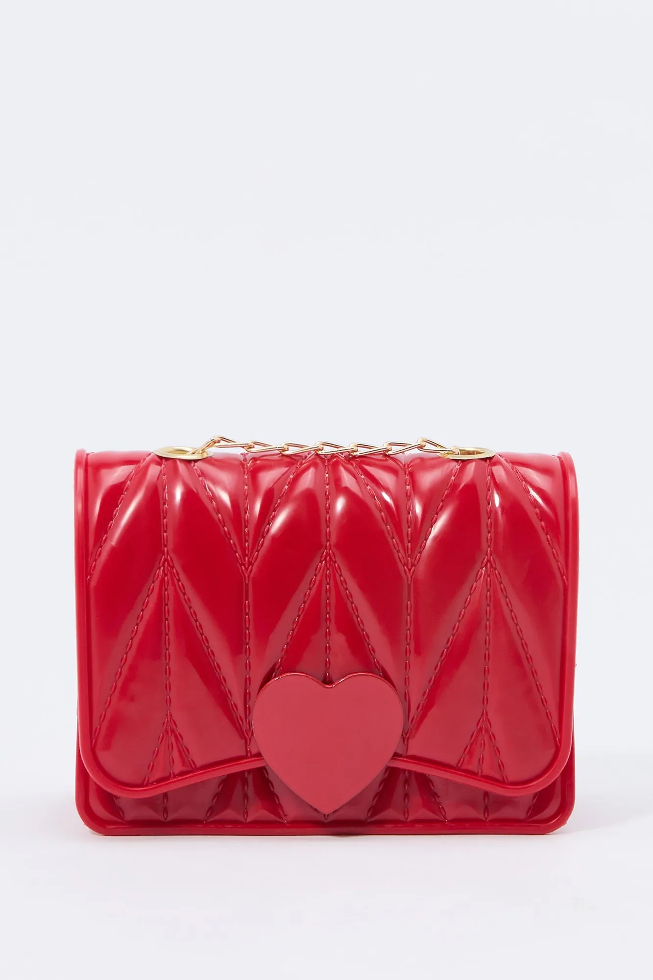Girls Heart Crossbody Purse