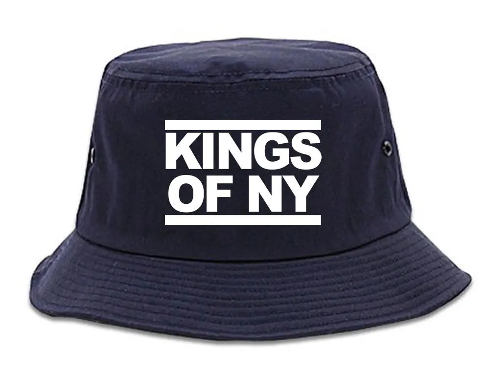 Kings Of NY Run Logo Style Bucket Hat