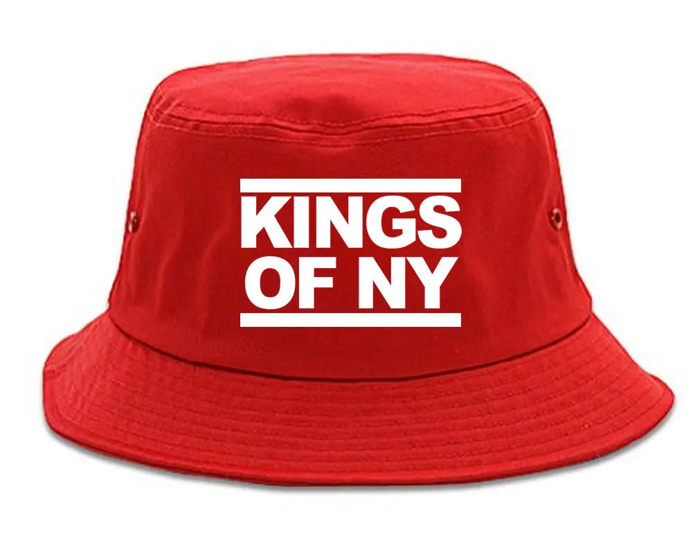 Kings Of NY Run Logo Style Bucket Hat