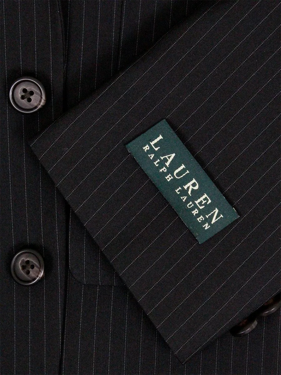 Lauren Ralph Lauren 23468 65% Polyester/ 35% Rayon Boy's Suit Separates Jacket - Stripe - Black
