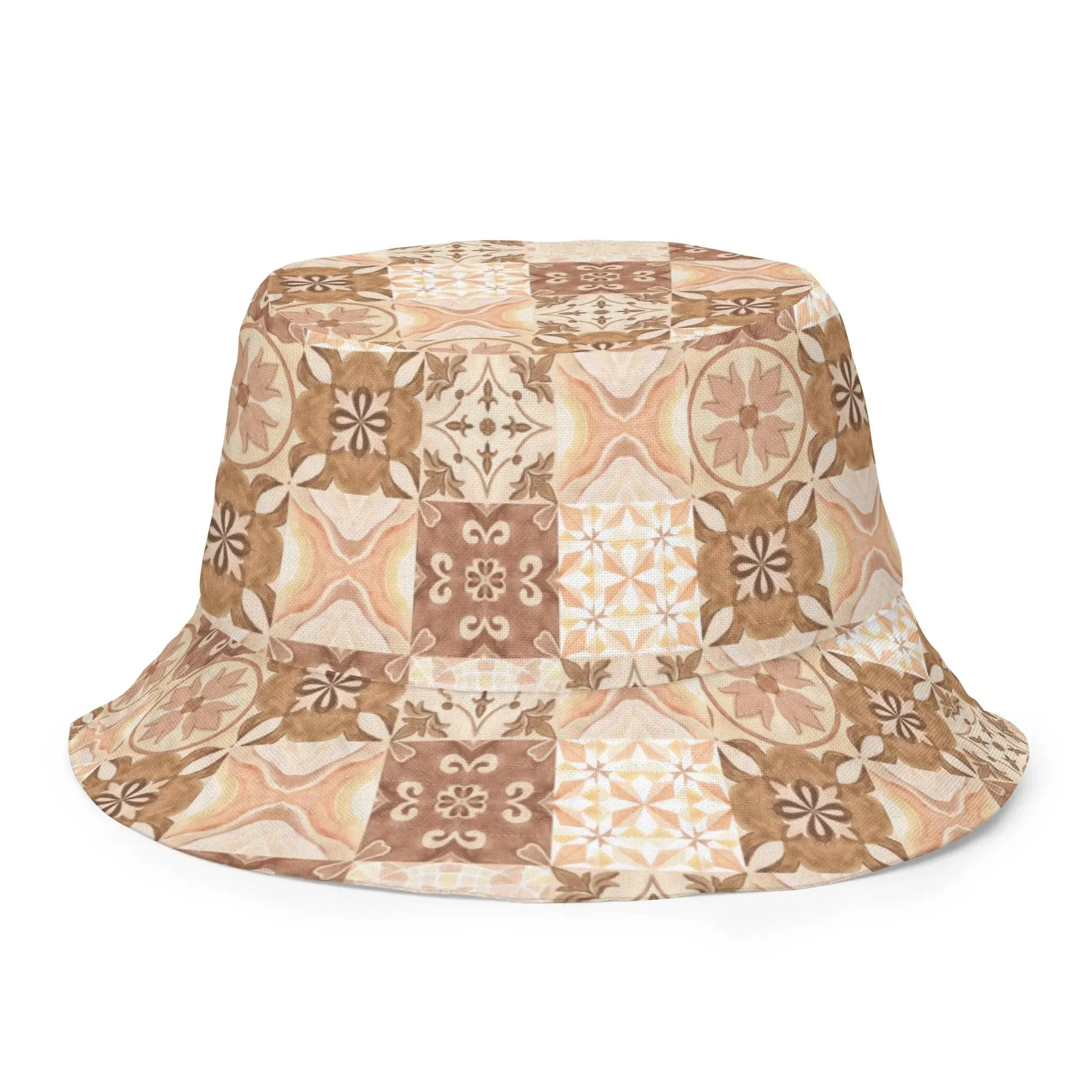 Moroccan Desert Tile Reversible Bucket Hat