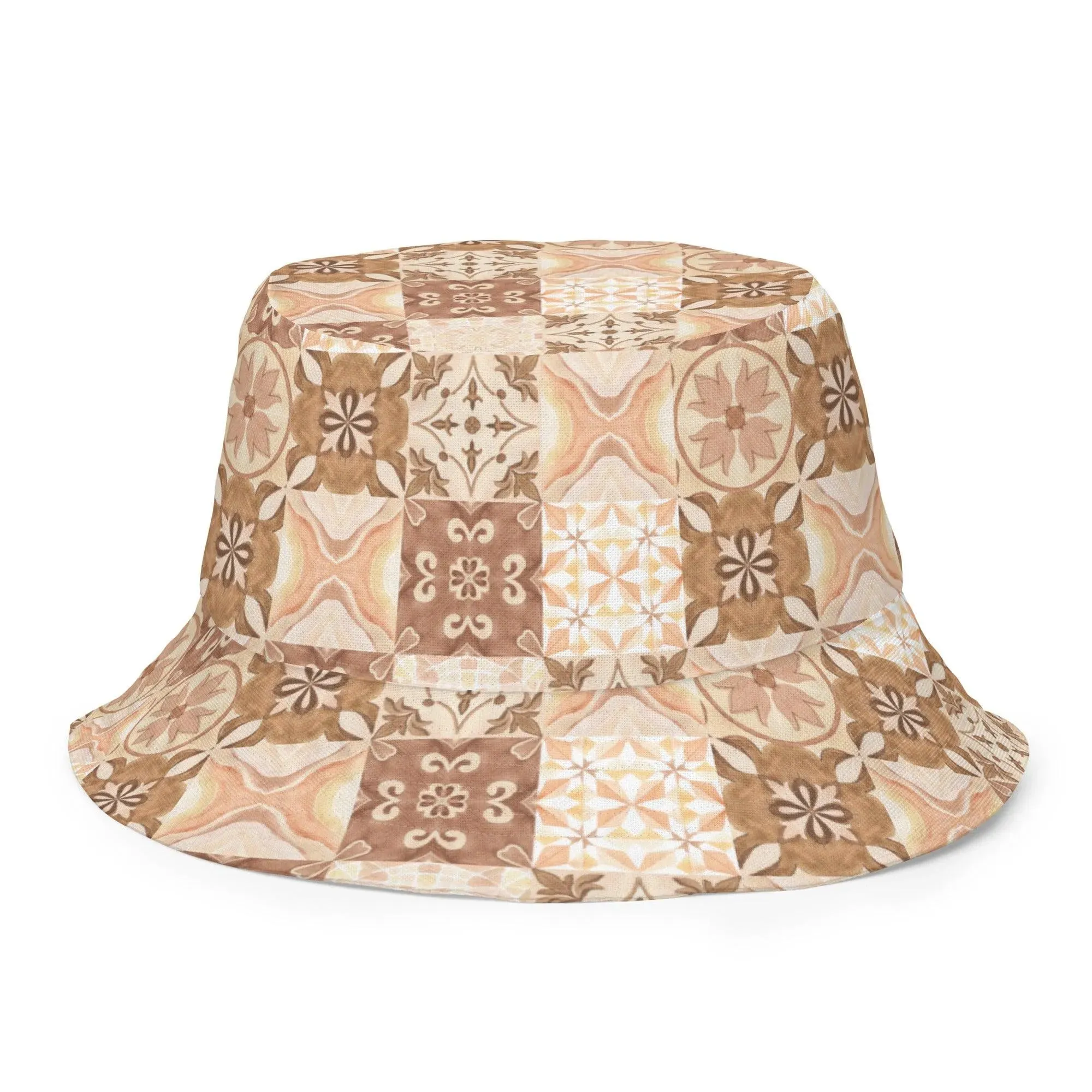 Moroccan Desert Tile Reversible Bucket Hat