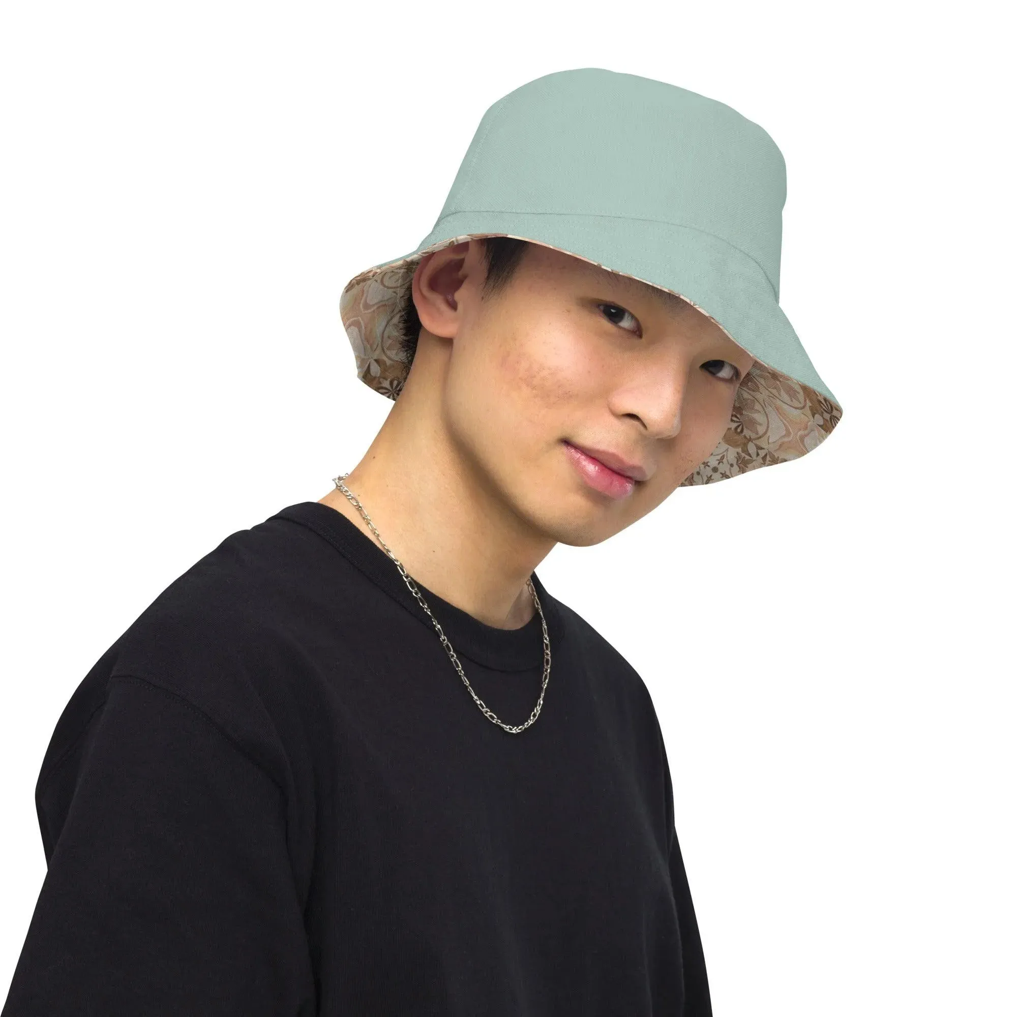 Moroccan Desert Tile Reversible Bucket Hat