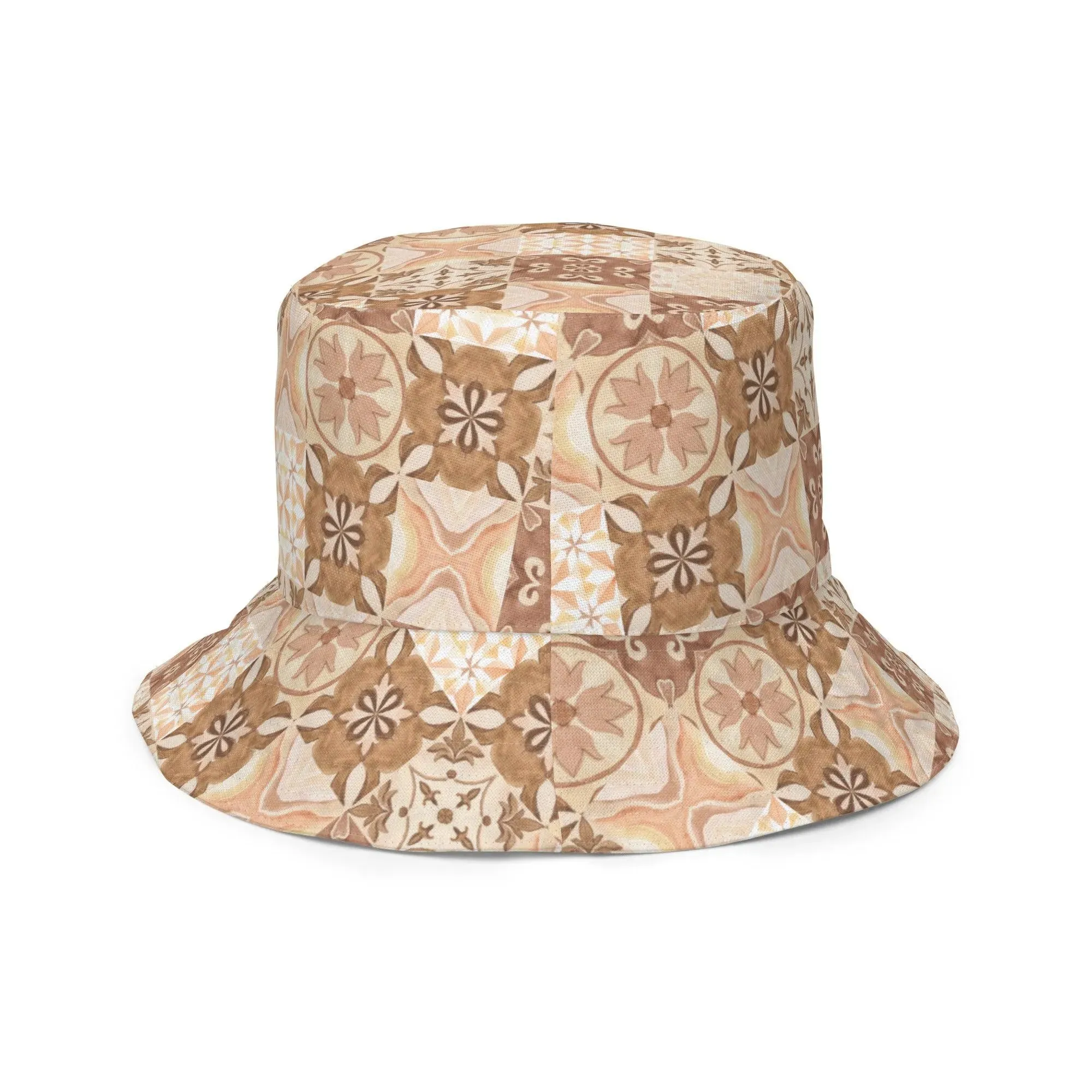 Moroccan Desert Tile Reversible Bucket Hat