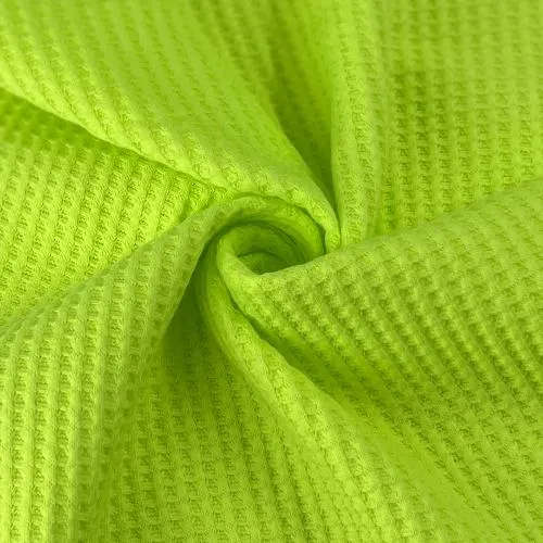 Neon Yellow 7 Ounce Waffle Thermal | SKU 7694 #U8