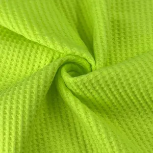 Neon Yellow 7 Ounce Waffle Thermal | SKU 7694 #U8