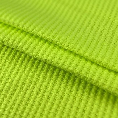 Neon Yellow 7 Ounce Waffle Thermal | SKU 7694 #U8