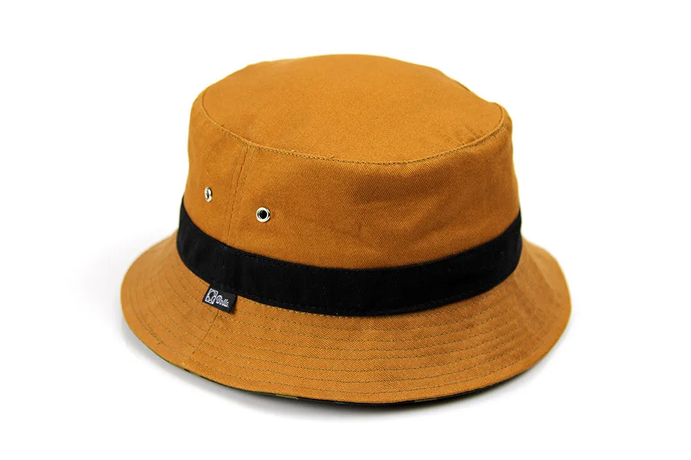 OUTDOOR BUCKET HAT - LIGHT BROWN