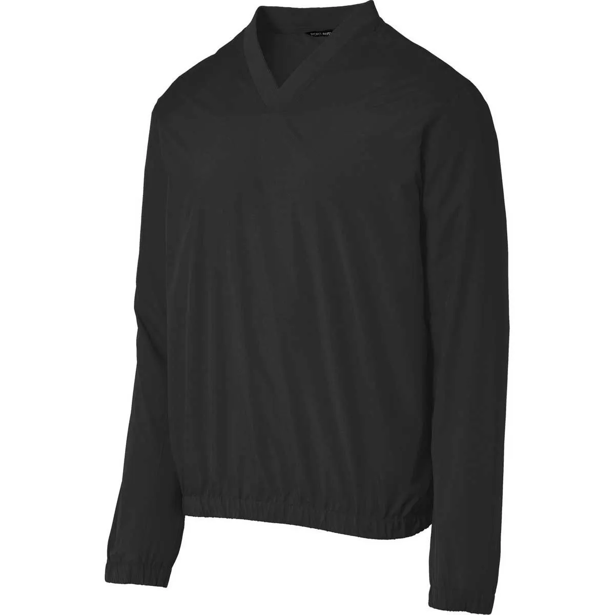 Port Authority Men's Black Zephyr V-Neck Pullover