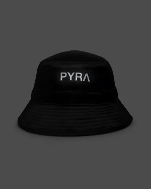PYRA Como Bucket Hat Black/3M