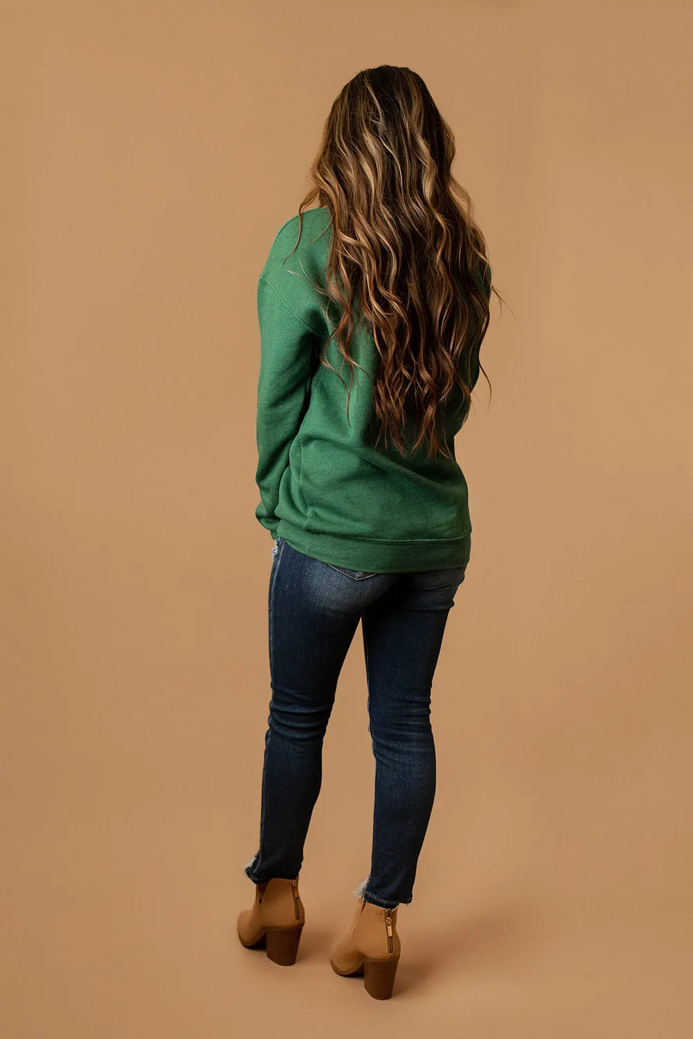 Rockin' Around Fleece Pullover (Hunter) | FINAL SALE