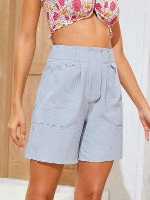 Slant Pocket Bermuda Shorts