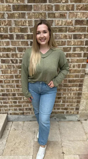 Sophie Ribbed Knit Pullover