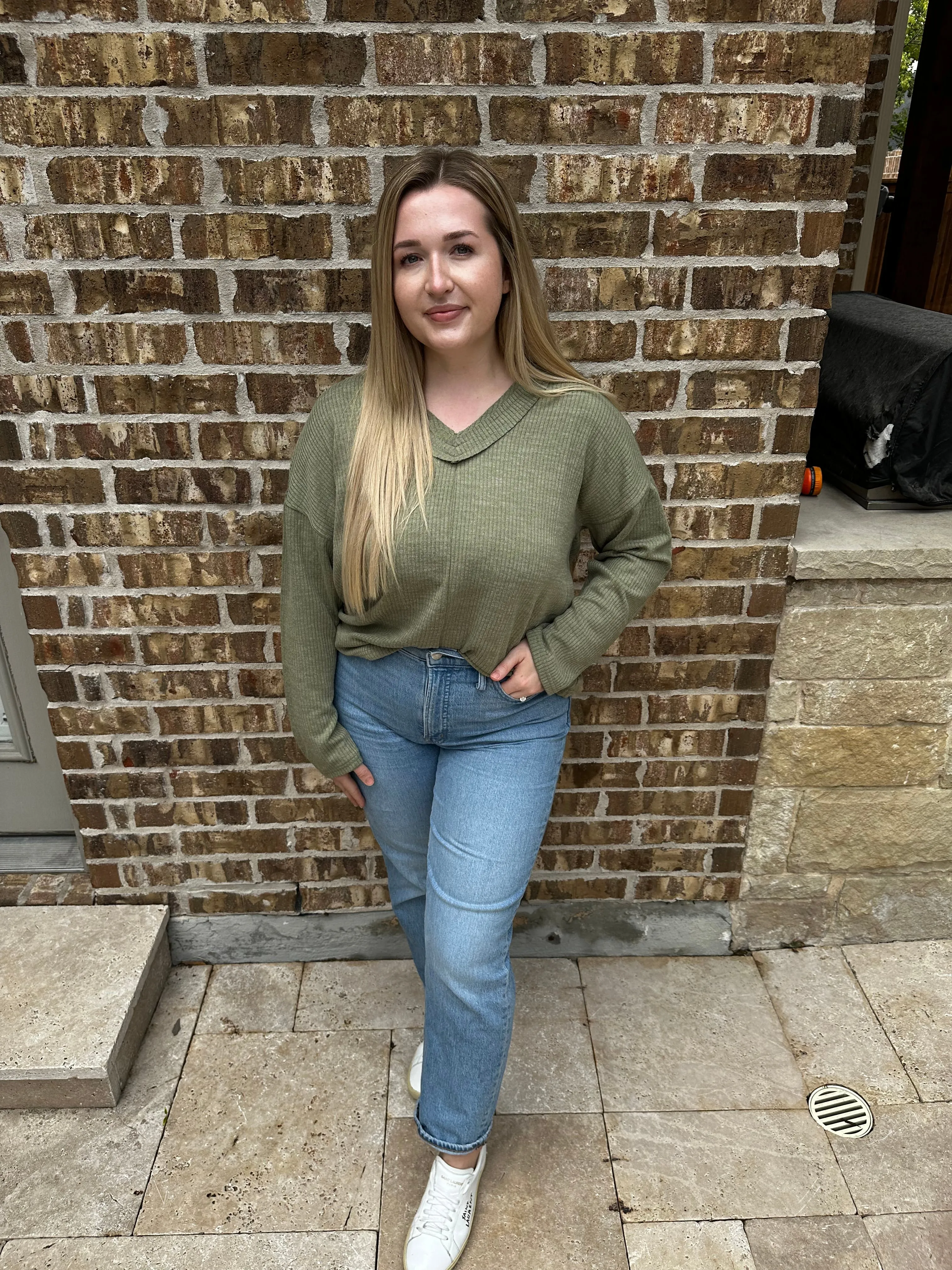 Sophie Ribbed Knit Pullover