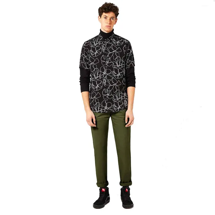 TPM Regular Slim Stretch Cotton Chino Olive