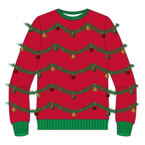 Ugly Christmas Sweater JulesRoche Bold Designs Funny Pullover