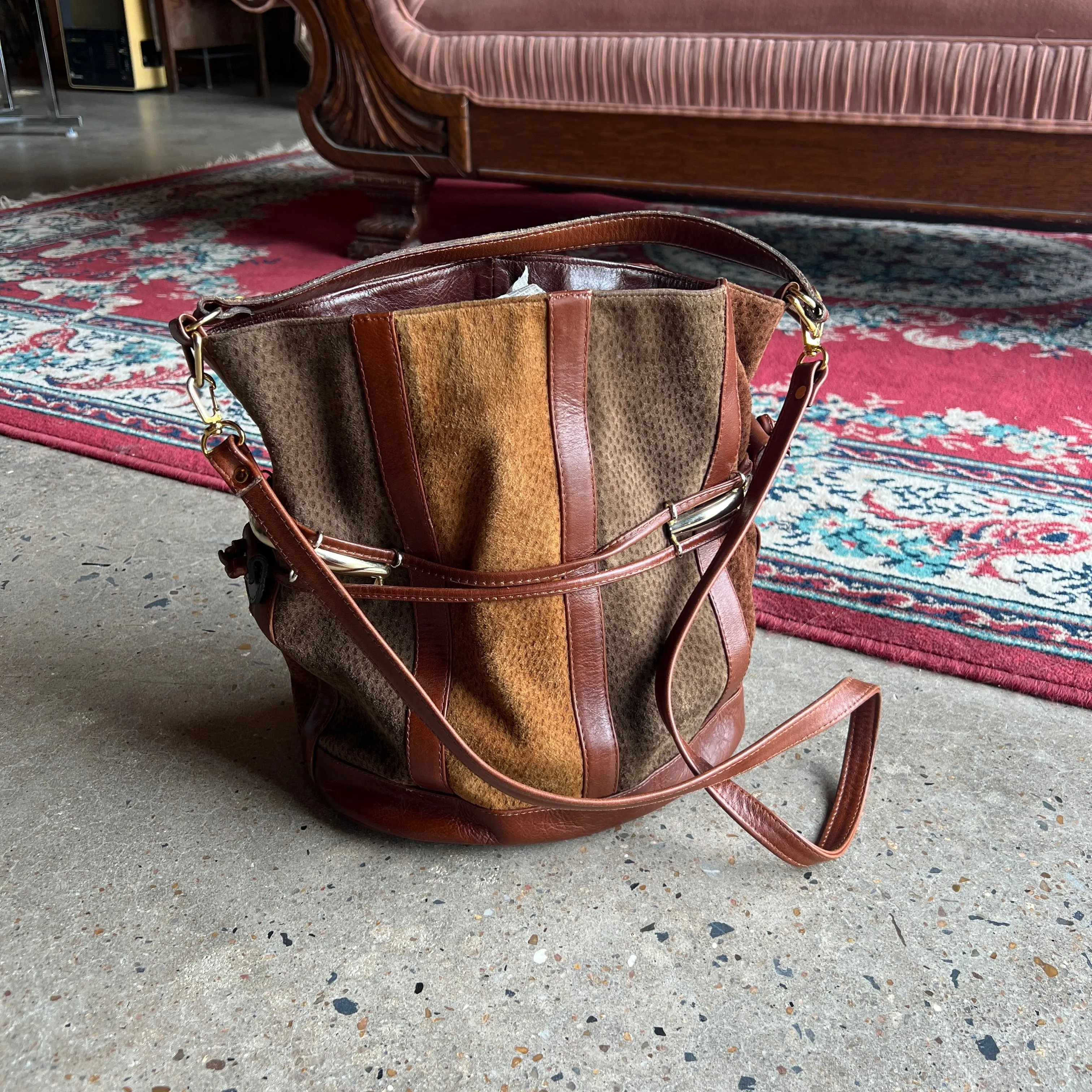 Vintage Chiarini Bucket Purse