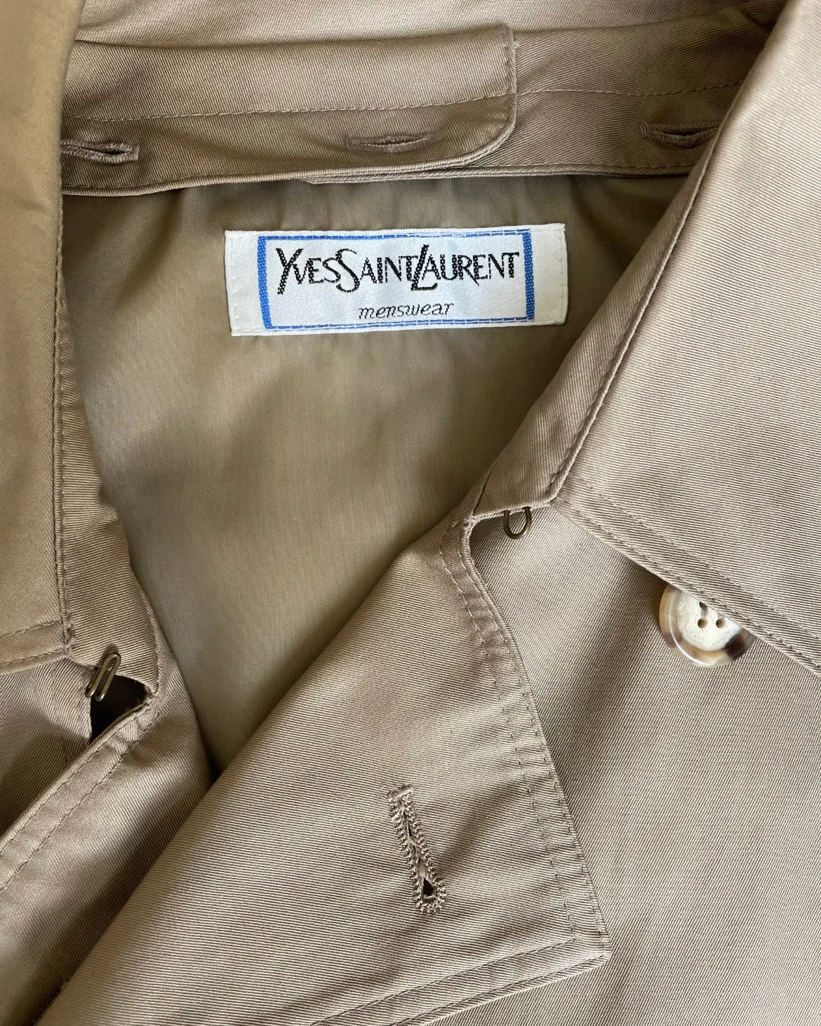 Vintage Yves Saint Laurent Trench Coat