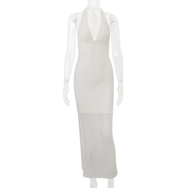 Vvsha Britany Knitted Maxi Dress
