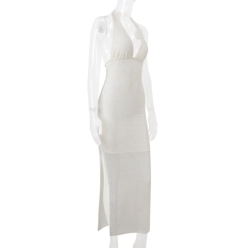 Vvsha Britany Knitted Maxi Dress