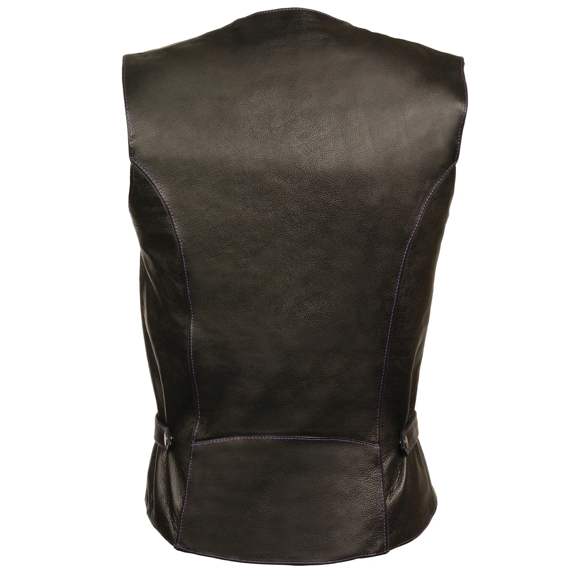 Women’s Vest w/ Reflective Tribal Design & Piping