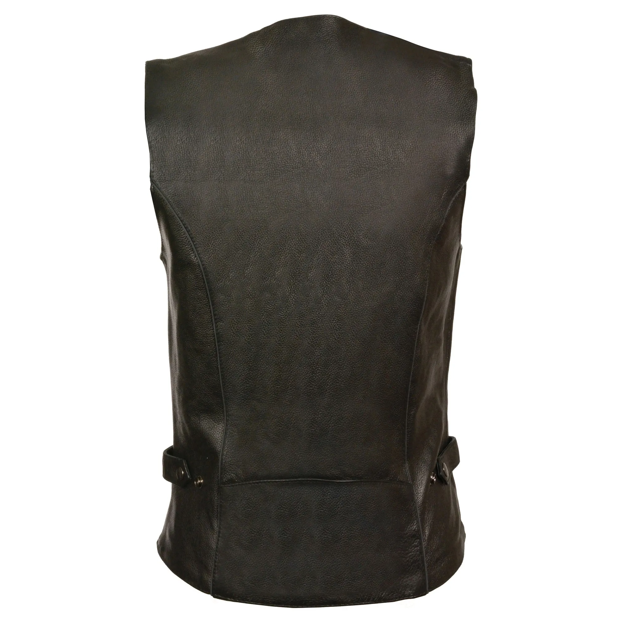 Women’s Vest w/ Reflective Tribal Design & Piping