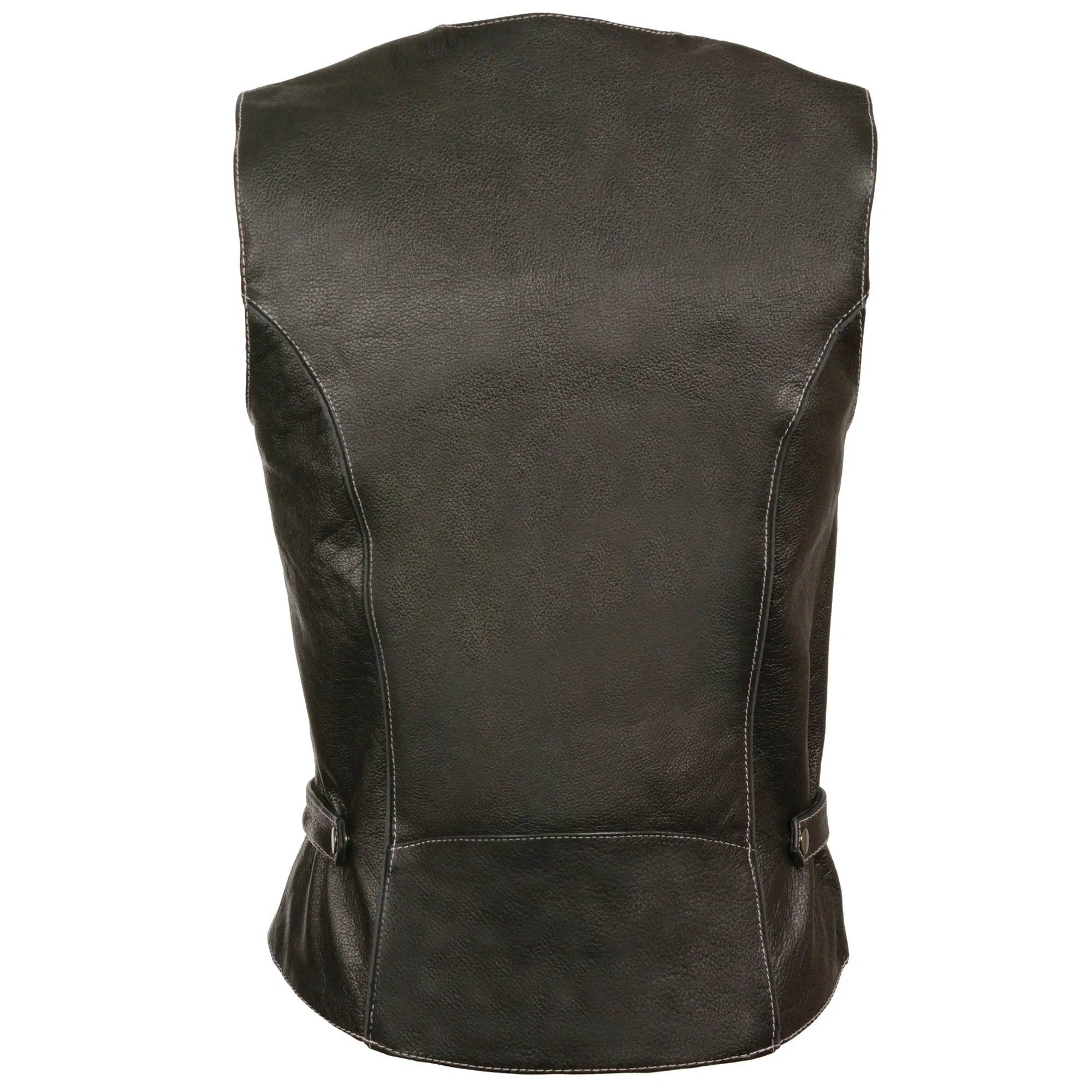 Women’s Vest w/ Reflective Tribal Design & Piping